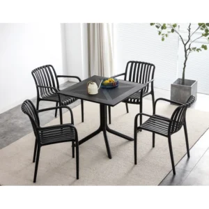 mobiliario-contract-sillon saler apilable polipropileno negro 2